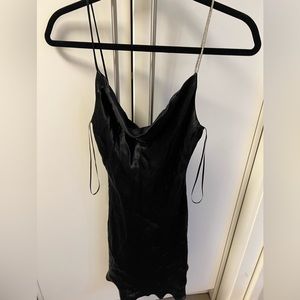 COPY - Rhinestone strap slip dress for women